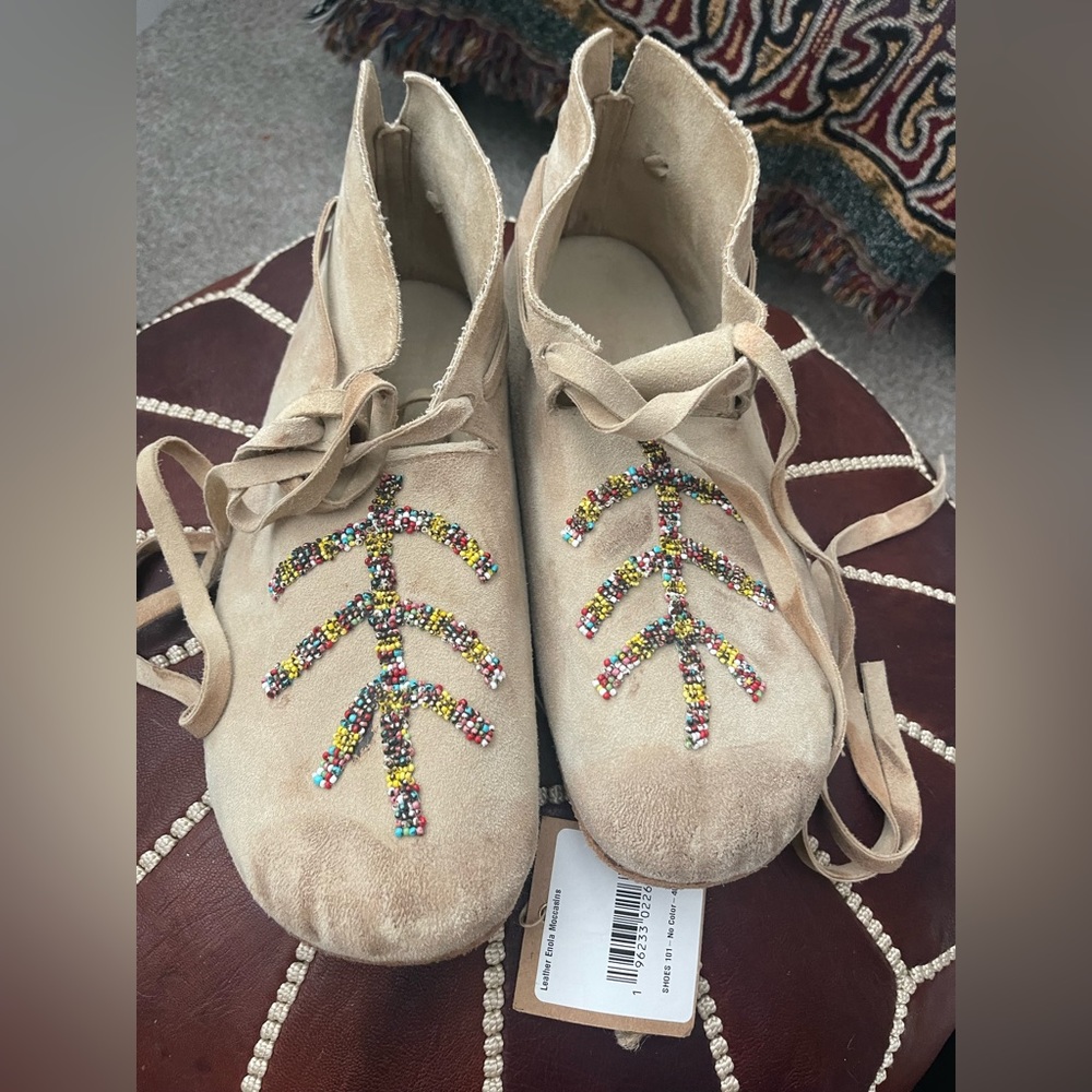 Ooak Magnolia Pearl moccasins shoes